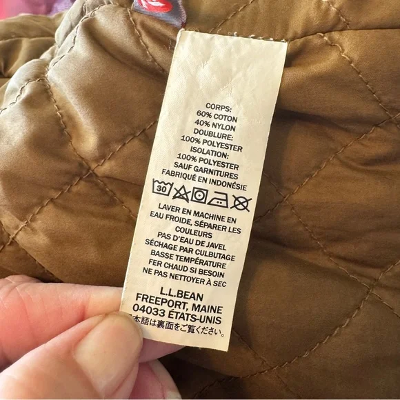 LL Bean Winter Utility Jacket with Primaloft size Large - Picture 9 of 10